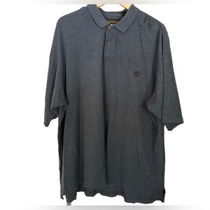 Timberland‎ men’s short sleeve polo size XXL - blue/gray color